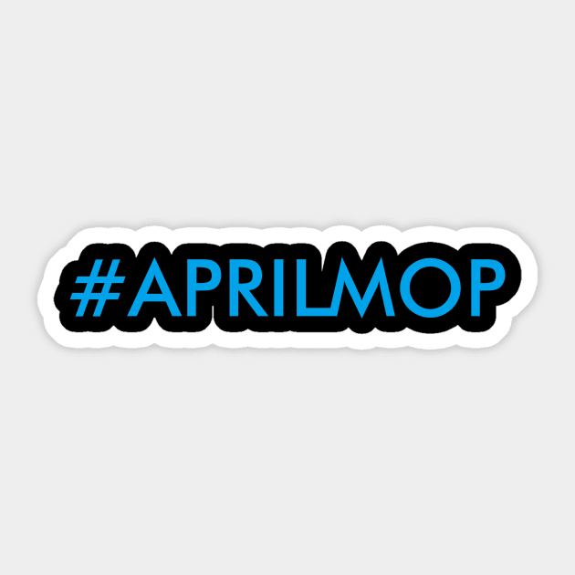 april mop Sticker by theDK9